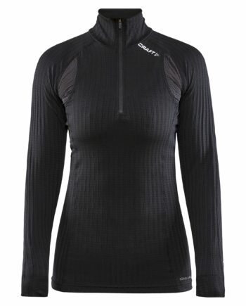 Craft Active Extreme   Zip Ls Kvinder Black