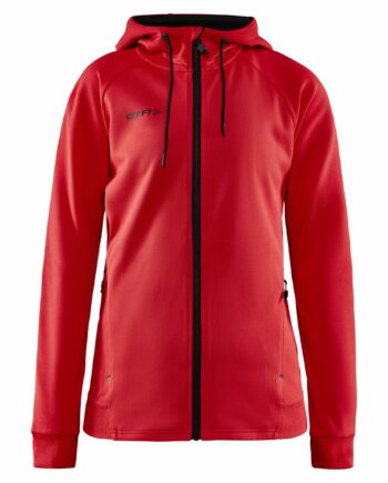 Craft Adv Unify Fz Hood Kvinder Bright Red