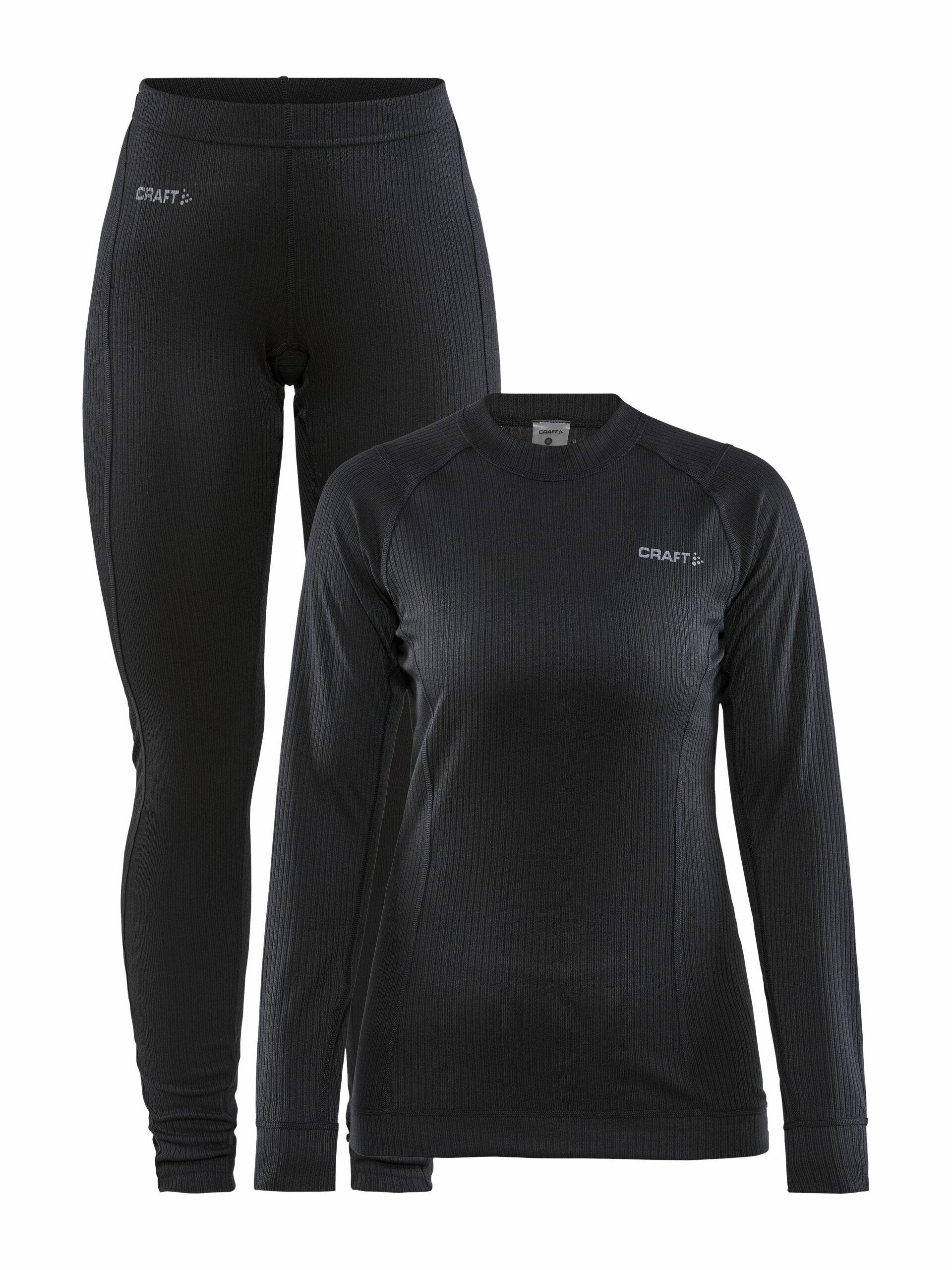 Craft Core Dry Baselayer Set Kvinder Black
