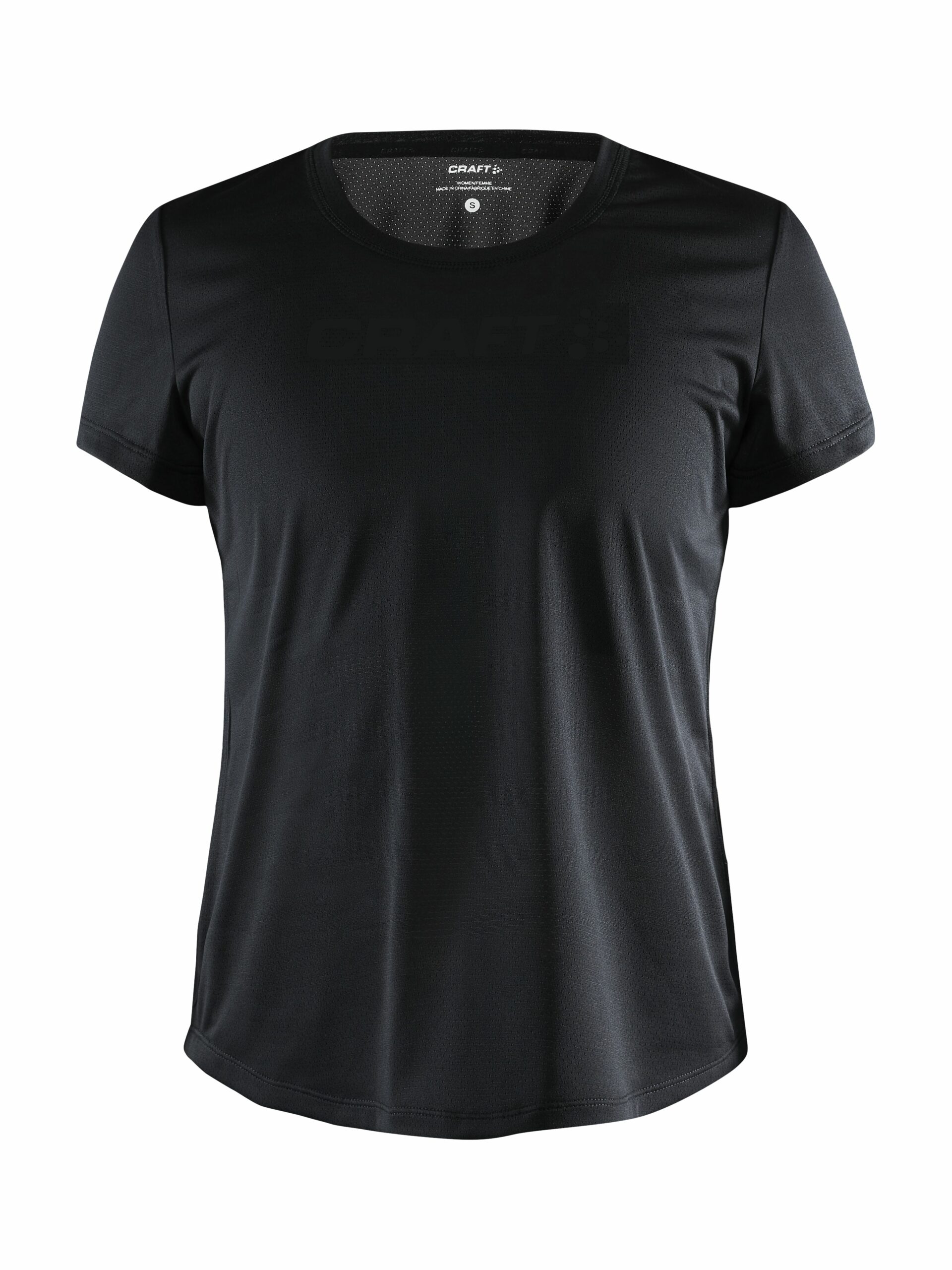 Craft Core Essence Ss Mesh Tee Kvinder Black