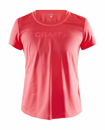 Craft Core Essence Ss Mesh Tee Kvinder Crush