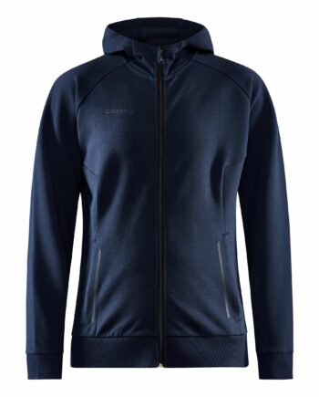 Craft Core Soul Full Zip Hood Kvinder Dark Navy