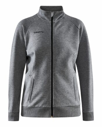 Craft Core Soul Full Zip Jacket Kvinder Dk Grey Melange