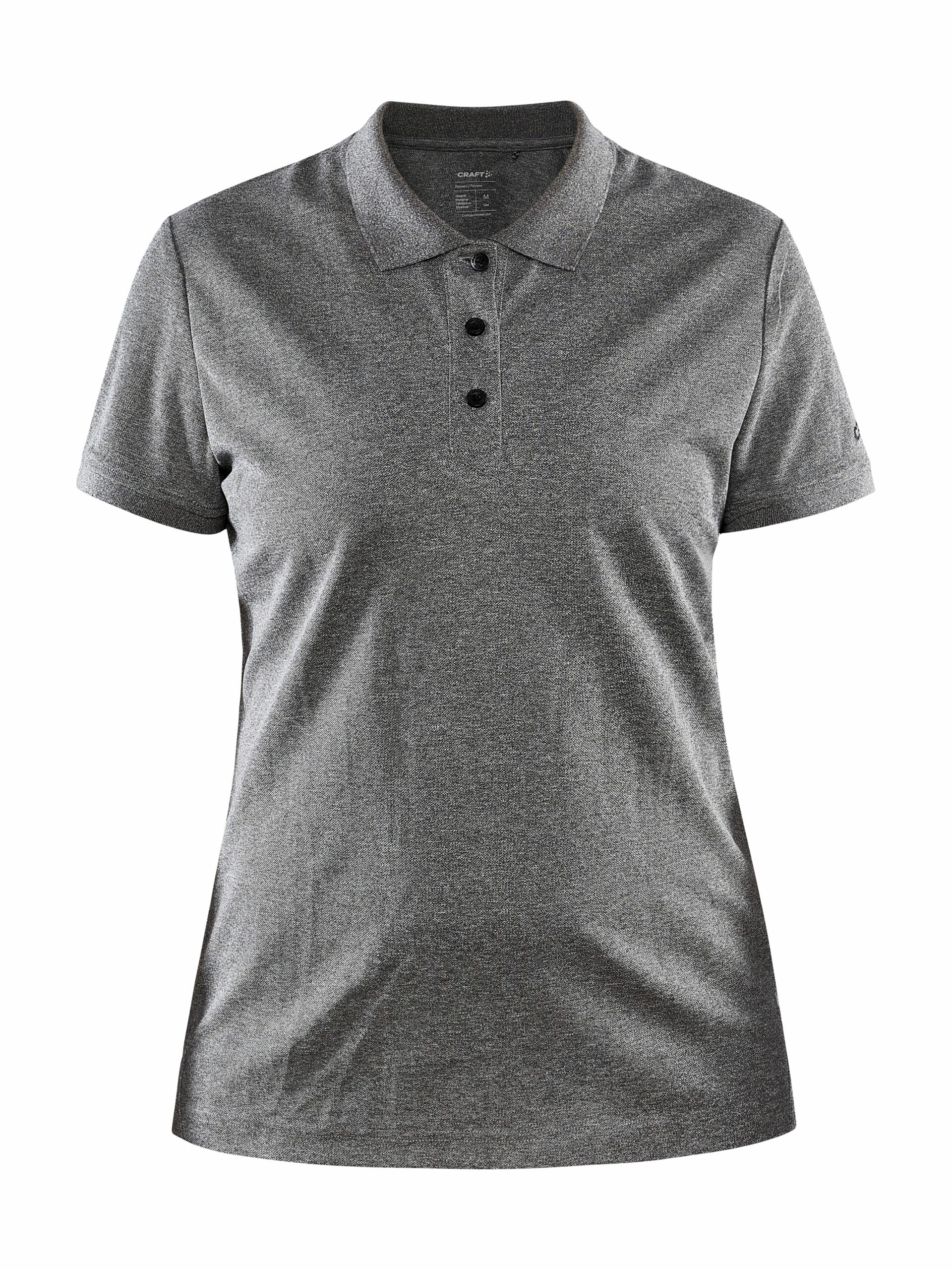 Craft Core Unify Polo Shirt Kvinder Dk Grey Melange