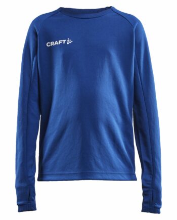 Craft Evolve Crew Neck Jr Club Cobolt 158 164