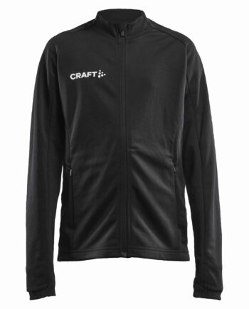 Craft Evolve Full Zip Jr Black 146 152