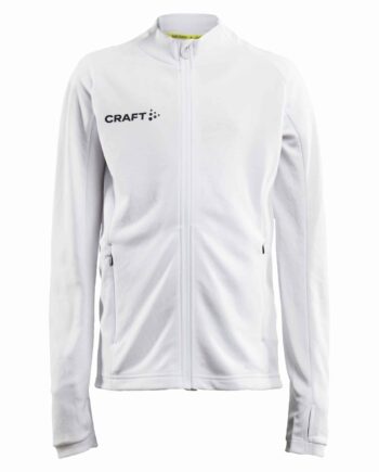 Craft Evolve Full Zip Jr White 122 128