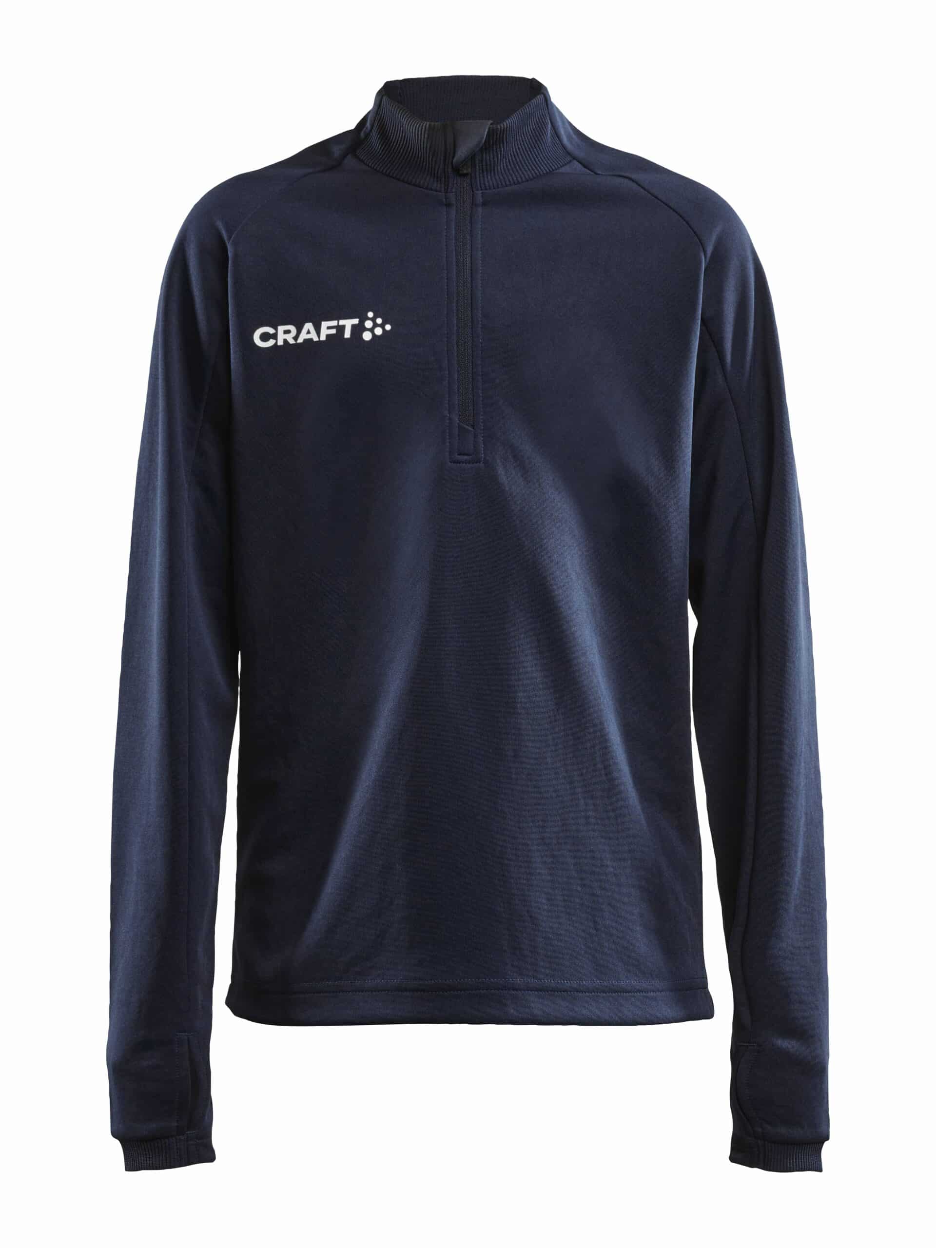 Craft Evolve Halfzip Jr Navy 134 140