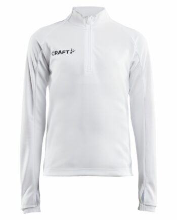 Craft Evolve Halfzip Jr White 146 152