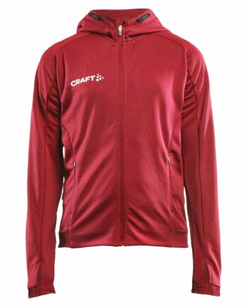 Craft Evolve Hood Jacket Jr Bright Red 158 164