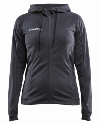 Craft Evolve Hood Jacket Kvinder Asphalt