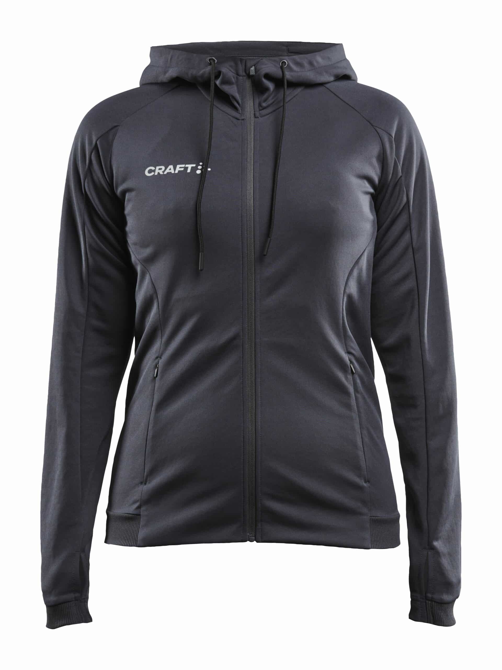 Craft Evolve Hood Jacket Kvinder Asphalt