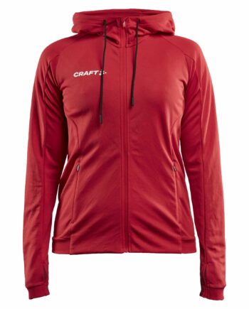 Craft Evolve Hood Jacket Kvinder Bright Red