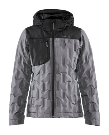 Craft Hybrid Puffy Jkt Kvinder Titanium Black Xs