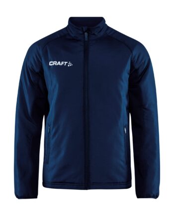 Craft Jacket Warm Jr Navy 122 128