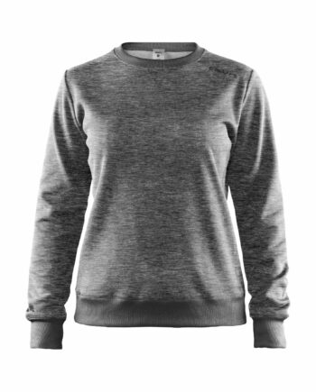 Craft Leisure Crewneck Kvinder Dk Grey Melange