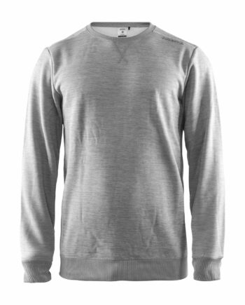 Craft Leisure Crewneck Maend Grey Melange