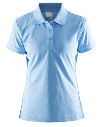 Craft Polo Shirt Pique Classic Kvinder Aqua 40