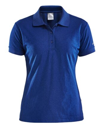 Craft Polo Shirt Pique Classic Kvinder Deep Melange 38