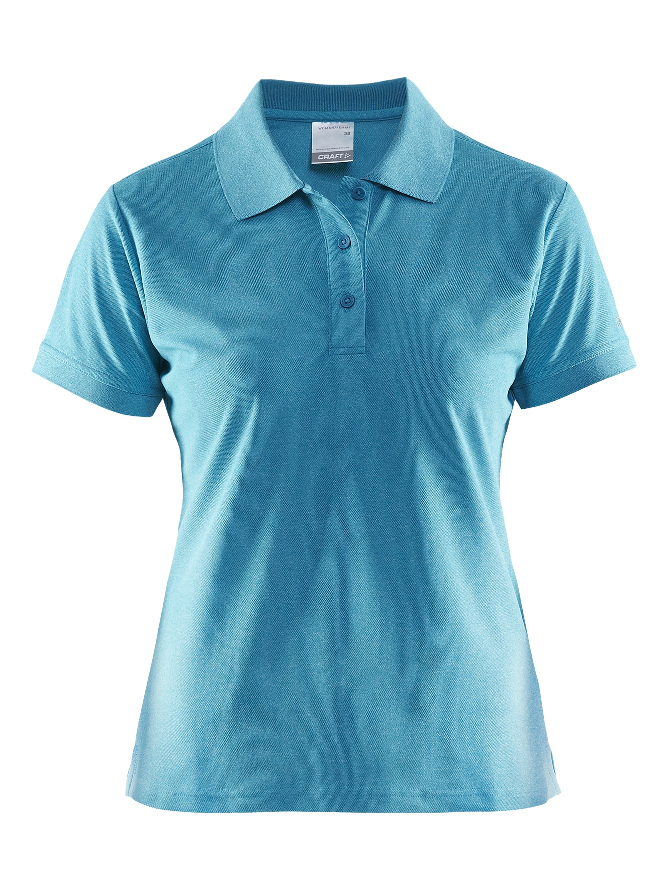 Craft Polo Shirt Pique Classic Kvinder Gale Melange 40