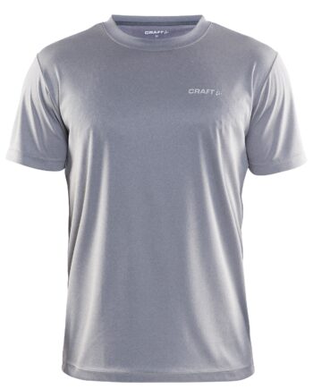 Craft Prime Tee Maend Grey Melange Xs