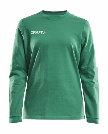 Craft Progress Gk Sweatshirt Kvinder Team Green White
