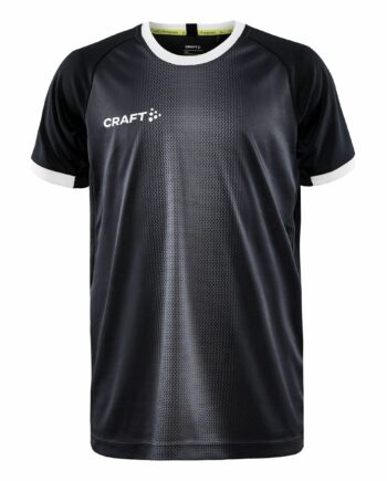 Craft Progress     Graphic Jersey Jr Black White 134 140