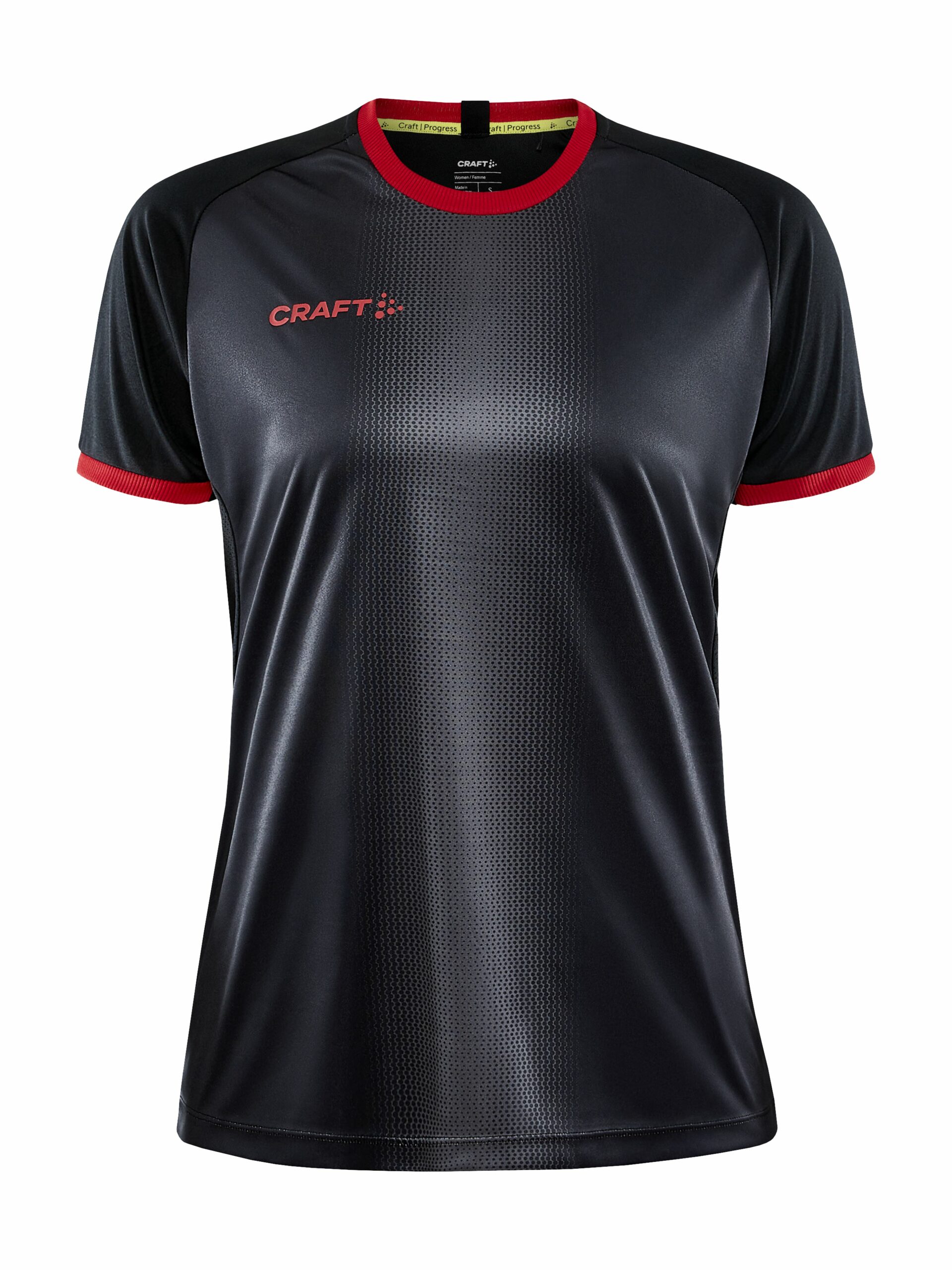 Craft Progress Graphic Jersey Kvinder Black Bright Red