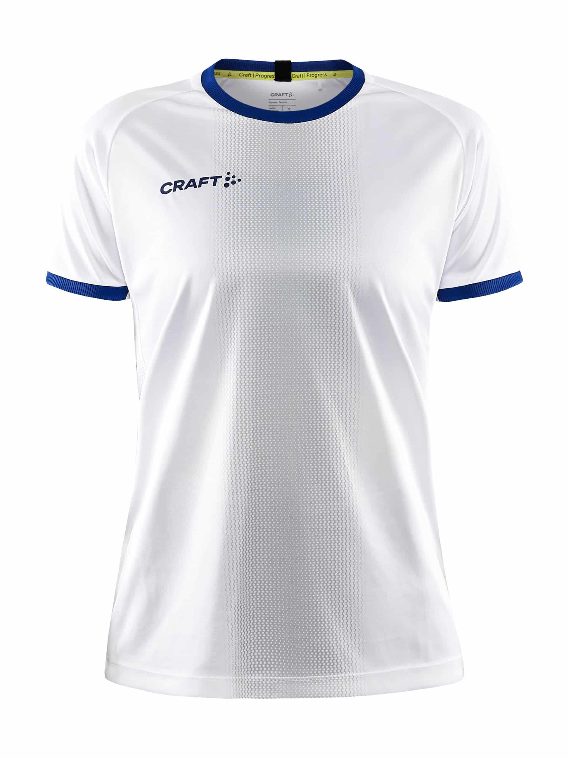 Craft Progress Graphic Jersey Kvinder White Club Cobolt
