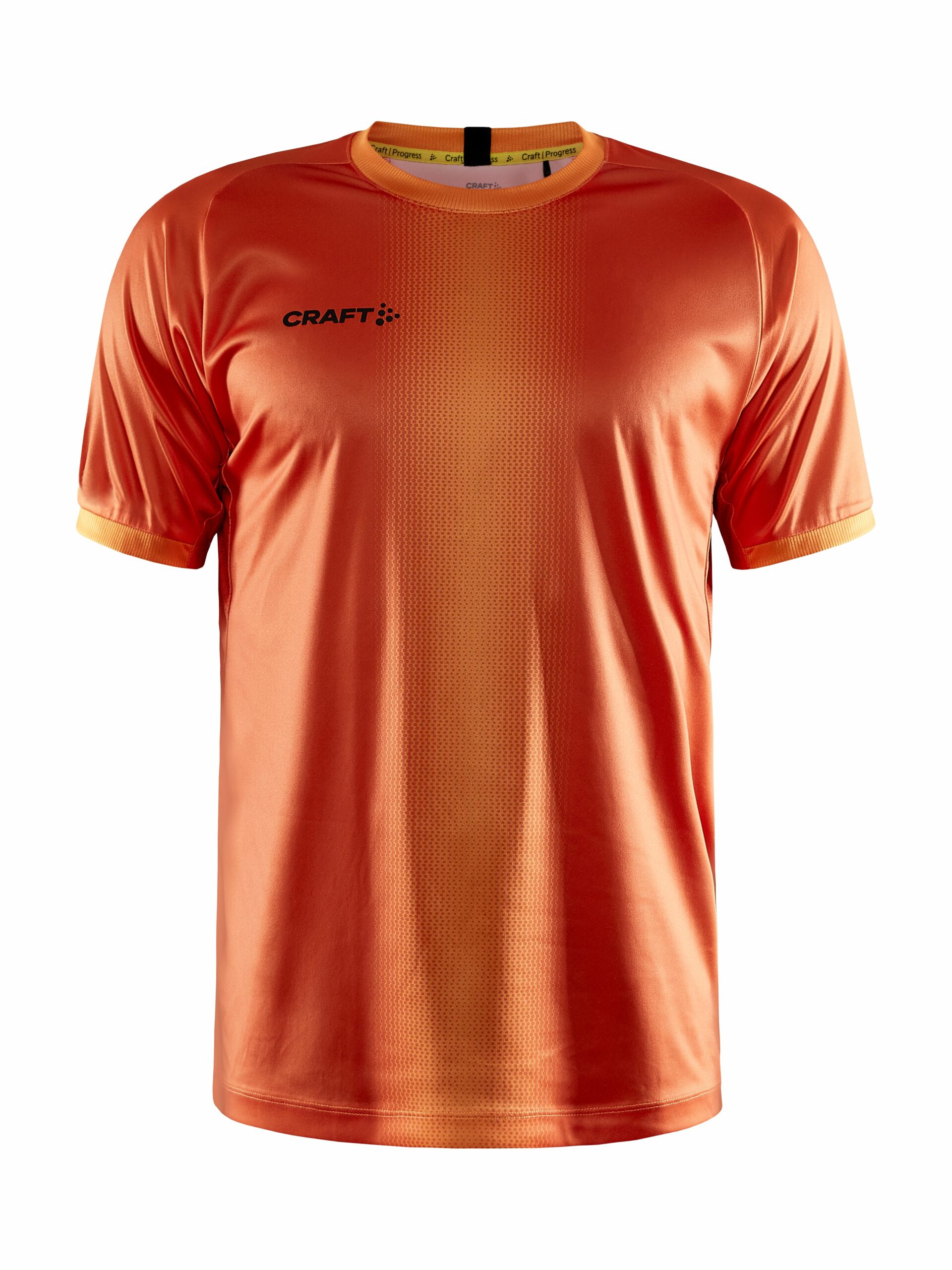 Craft Progress Graphic Jersey Maend Carrot Black
