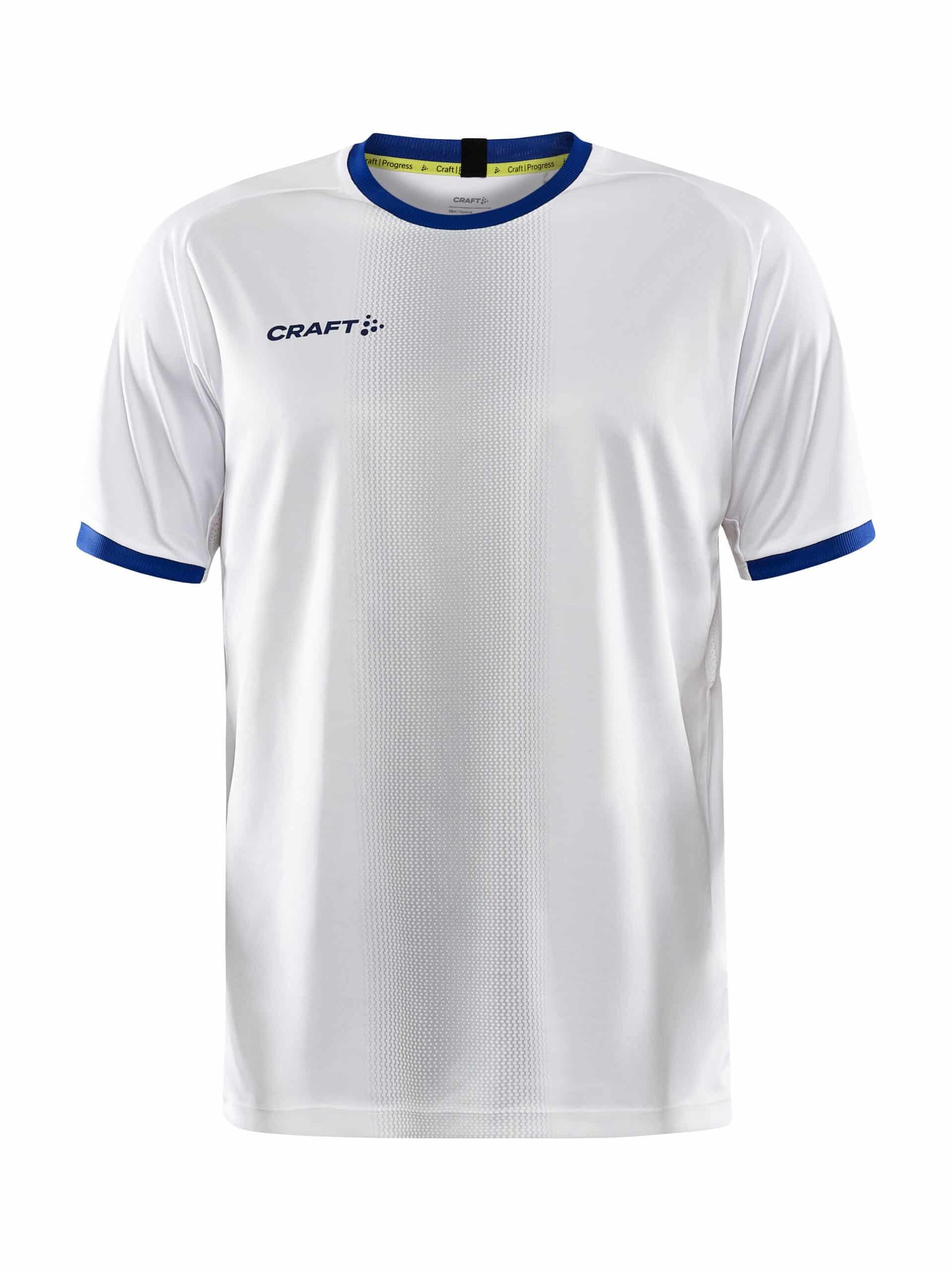 Craft Progress Graphic Jersey Maend White Club Cobolt