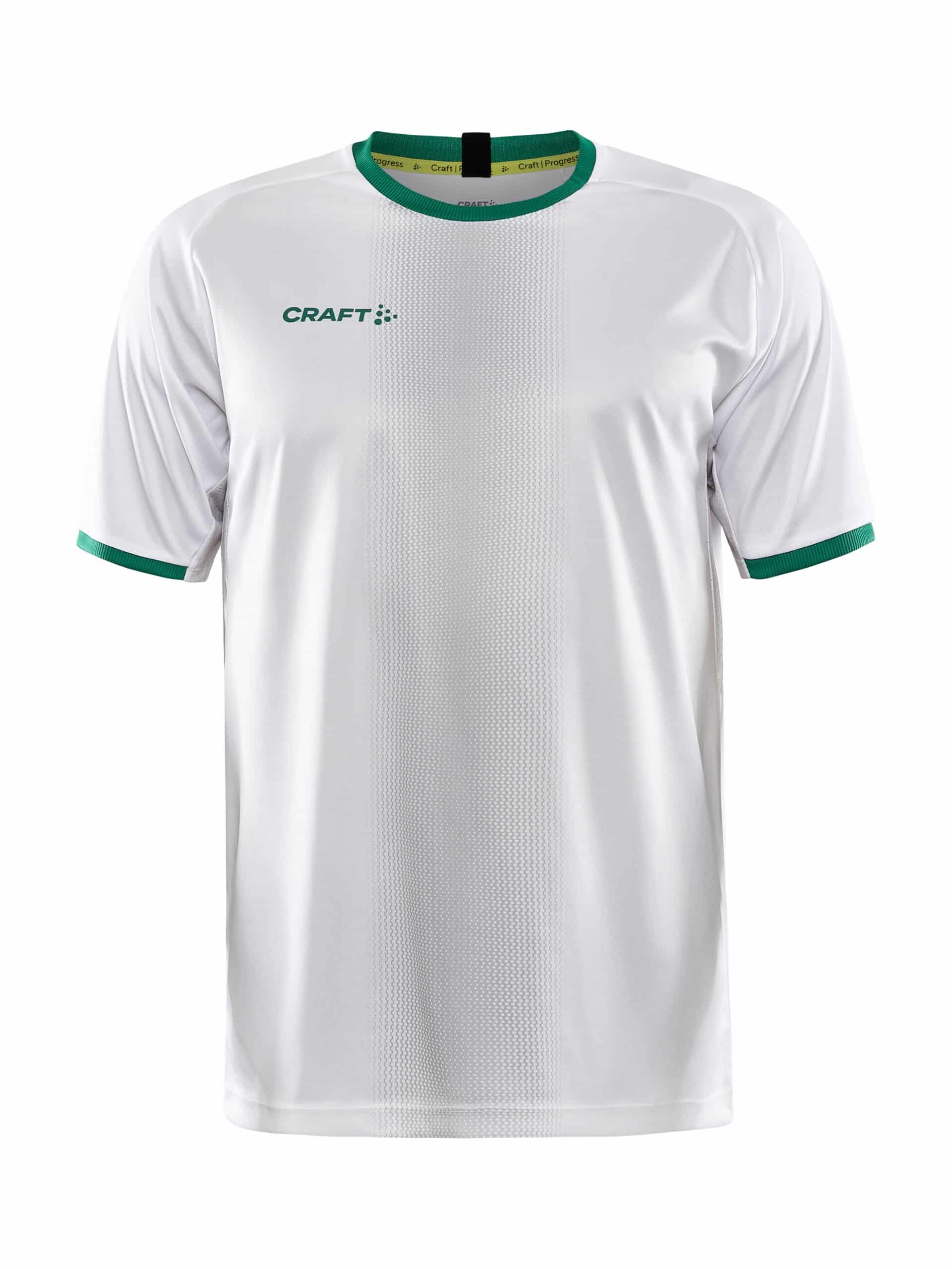 Craft Progress Graphic Jersey Maend White Team Green