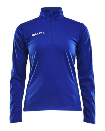 Craft Progress Halfzip Ls Tee Kvinder Club Cobolt