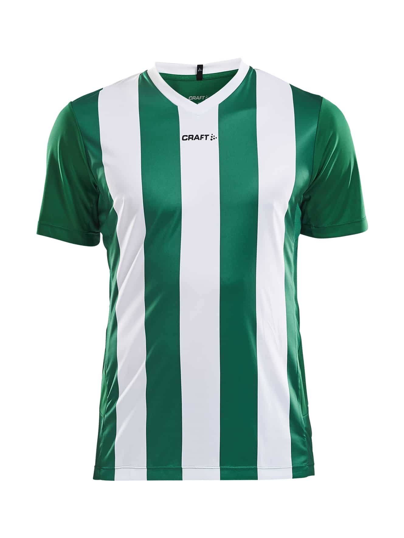 Craft Progress Jersey Stripe Maend Team Green