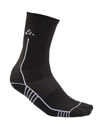 Craft Progress Mid Sock Black 37 39