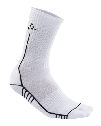 Craft Progress Mid Sock White 28 30