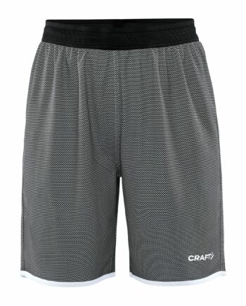 Craft Progress Reversible Basket Shorts Kvinder Black White Xs