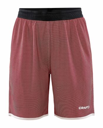 Craft Progress Reversible Basket Shorts Kvinder Bright Red White
