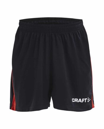 Craft Progress Short Contrast Jr Black Bright Red 146 152