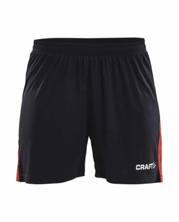 Craft Progress Short Contrast Kvinder Black Bright Red