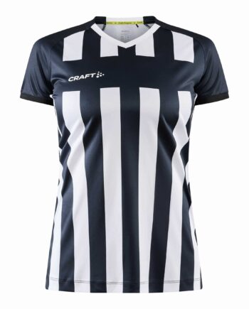 Craft Progress     Stripe Jersey Kvinder Black White