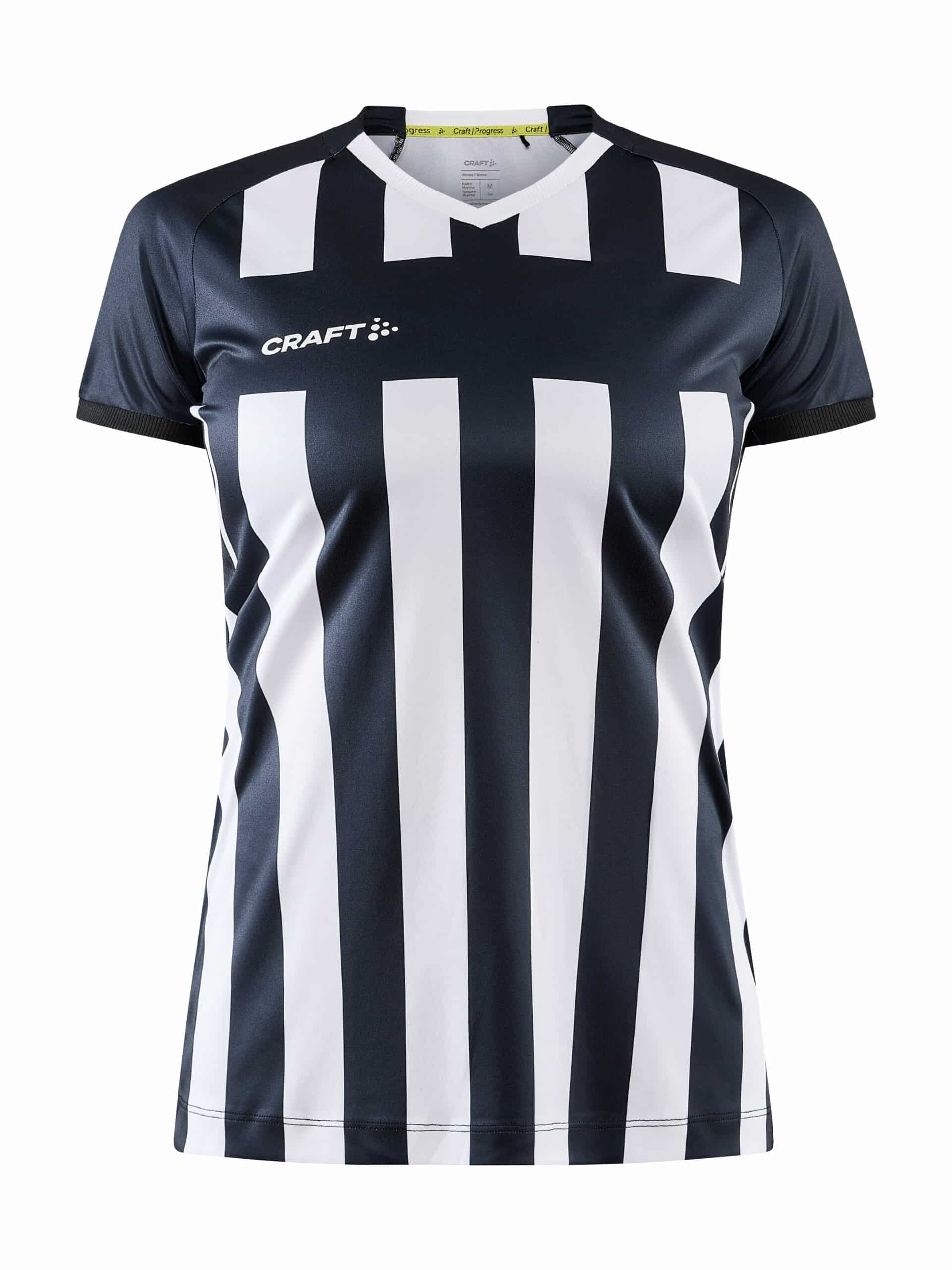 Craft Progress Stripe Jersey Kvinder Black White