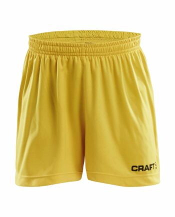 Craft Squad Short Solid Jr Sweden Yellow 122 128