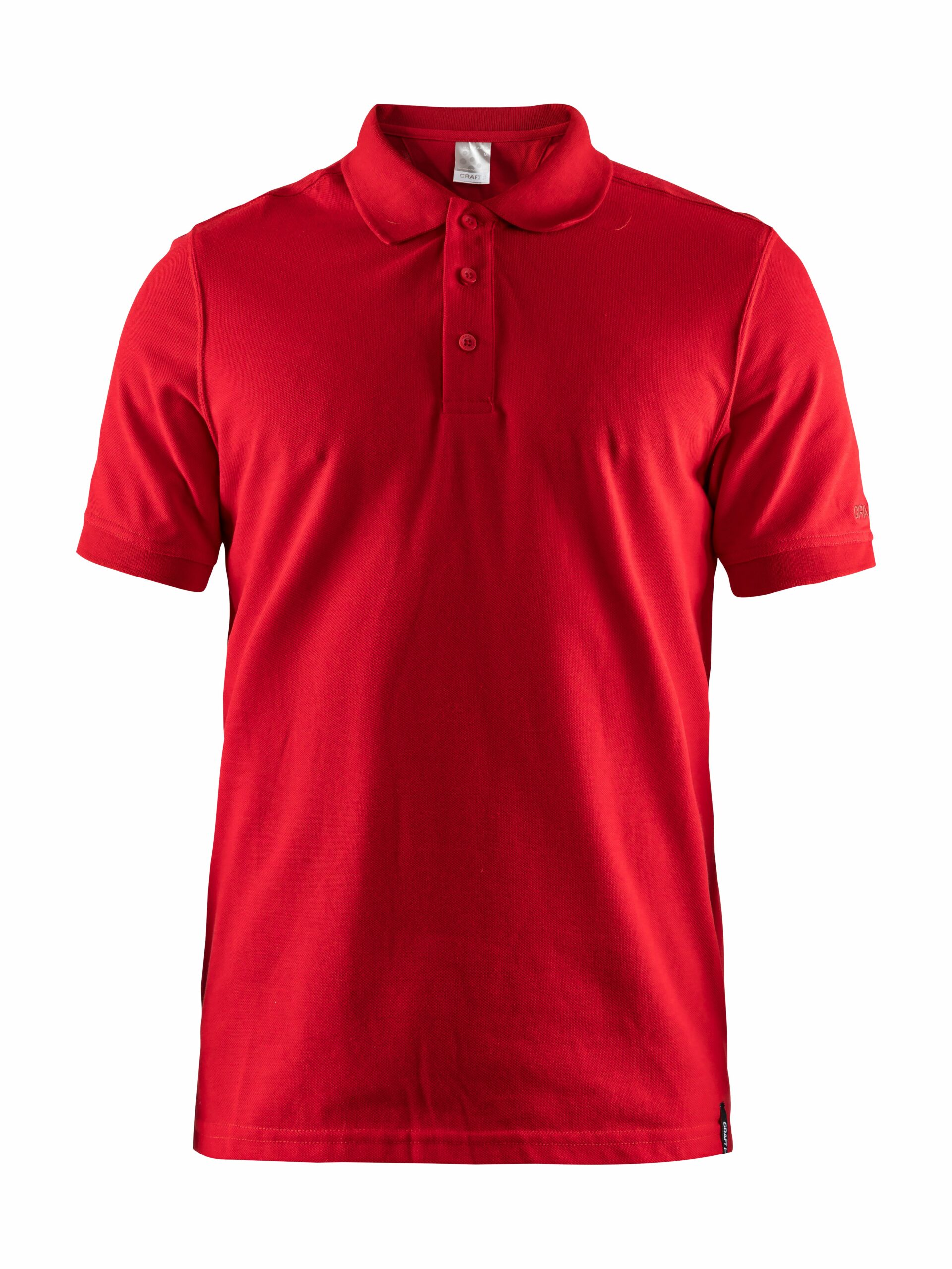Craft Casual Polo Pique Maend Bright Red
