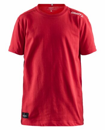 Craft Community Mix Ss Tee Jr Bright Red 122 128
