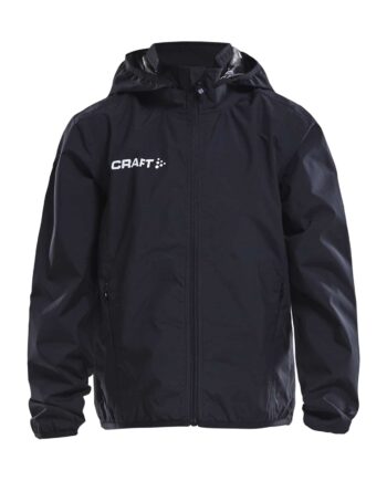 Craft Jacket Rain Jr Black 122 128