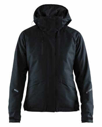 Craft Mountain Padded Jacket Kvinder Black Melange Black