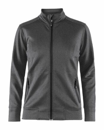 Craft Noble Zip Jacket Kvinder Darkgrey Melange Xs