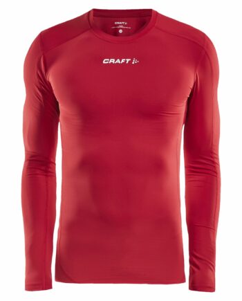 Craft Pro Control Compression Long Sleeve Uni Bright Red
