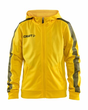 Craft Pro Control Hood Jacket Jr Sweden Yellow Black 158 164